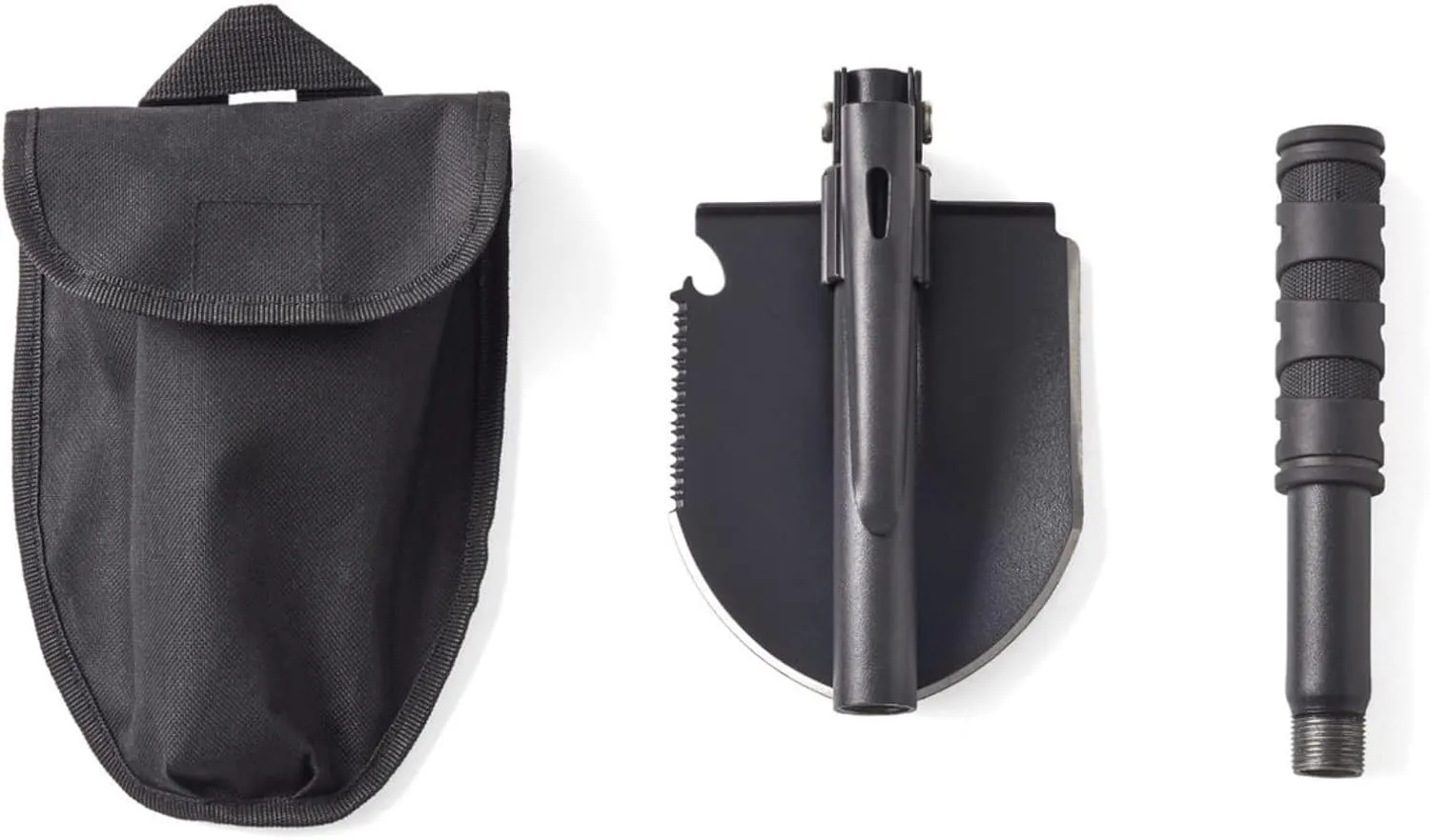 Manganese Camping Shovel | Folding Shovel | Outdoor Survival Multitool | High Strength Manganese Alloy Steel | Use for Camping, Hunting, Fishing, Hiking