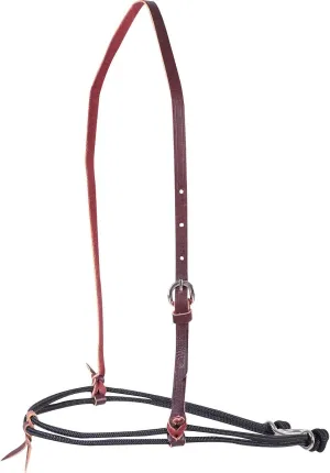Martin Saddlery Double Nylon Rope Horse Noseband - Black