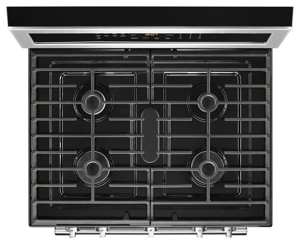 Maytag MGR8800FZ 30-Inch Wide Gas Range With True Convection And Power Preheat - 5.8 Cu. Ft.