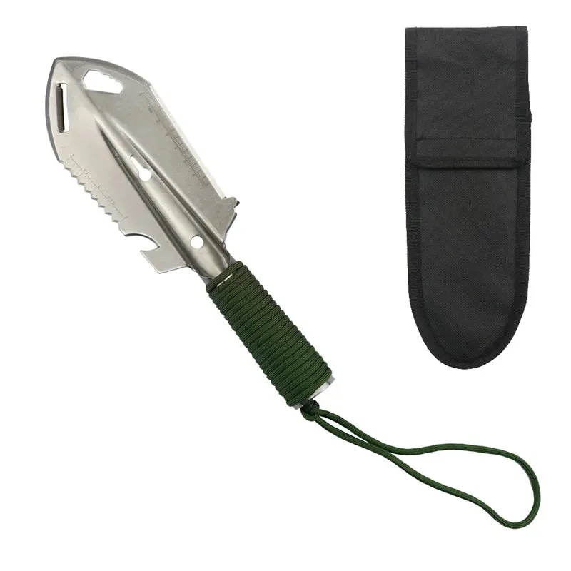 Metal Garden Digging Tool Digger Garden Shovel Stainless Steel Gardening Shovel Landscaping Detecting Digger Bonsai Tool