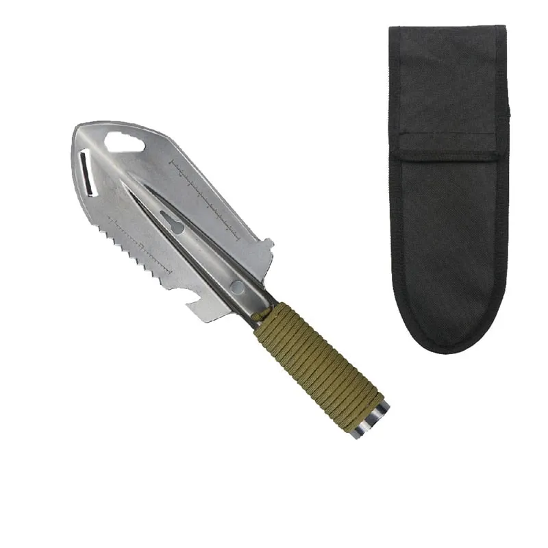 Metal Garden Digging Tool Digger Garden Shovel Stainless Steel Gardening Shovel Landscaping Detecting Digger Bonsai Tool