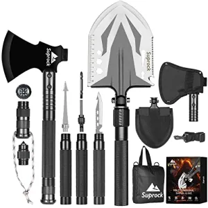 Military-Grade Survival Shovel High Carbon Steel Tactical Shovel Axe