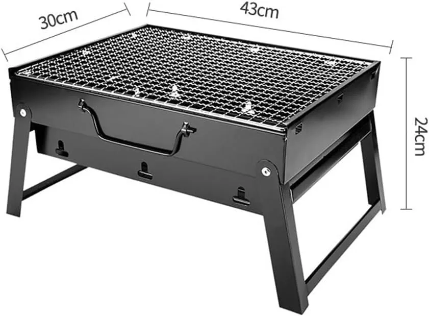 Mini Stainless Steel Folding Barbecue Rack Easy To Carry Barbecue Oven Mini Oven