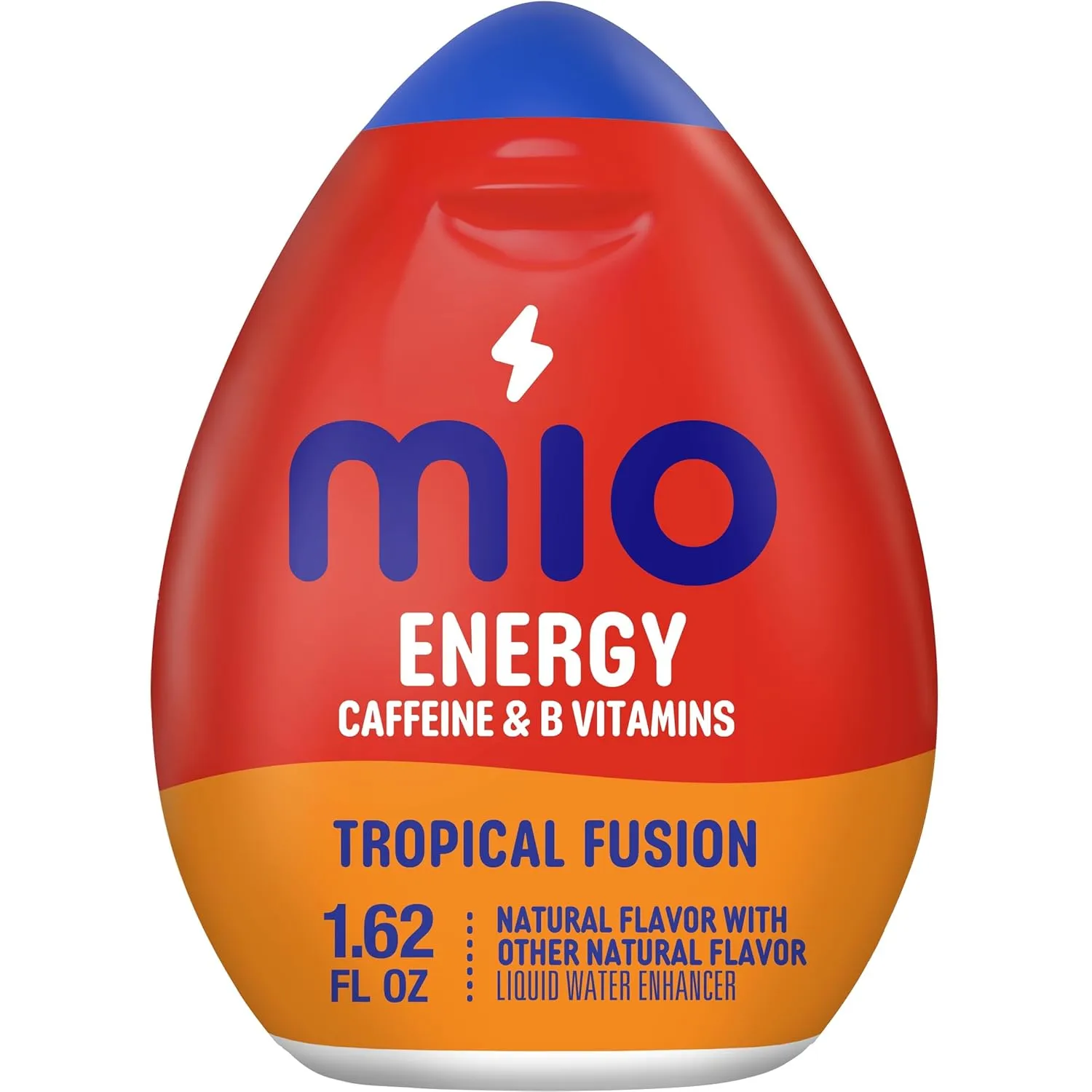 Mio Energy Water Enhancement 4 Flavor Variety Pack, Strawberry Pineapple Smash, Tropical Fusion, Acai Berry Storm and Wicked Blue Citrus, (Pack of 4).