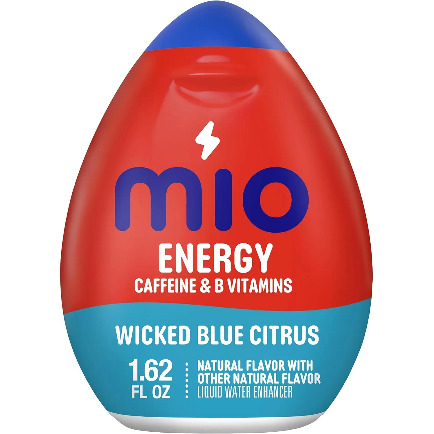 Mio Energy Water Enhancement 4 Flavor Variety Pack, Strawberry Pineapple Smash, Tropical Fusion, Acai Berry Storm and Wicked Blue Citrus, (Pack of 4).