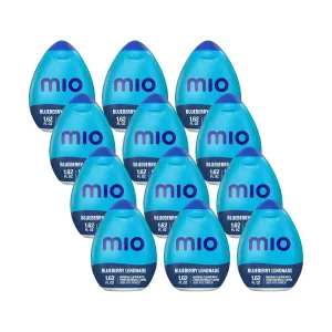 Mio Liquid Water Enhancer, Blueberry Lemonade, 1.62 OZ, 12-Pack