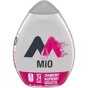 Mio Liquid Water Enhancer, Cranberry Raspberry, 1.62 OZ (Pack of 6)