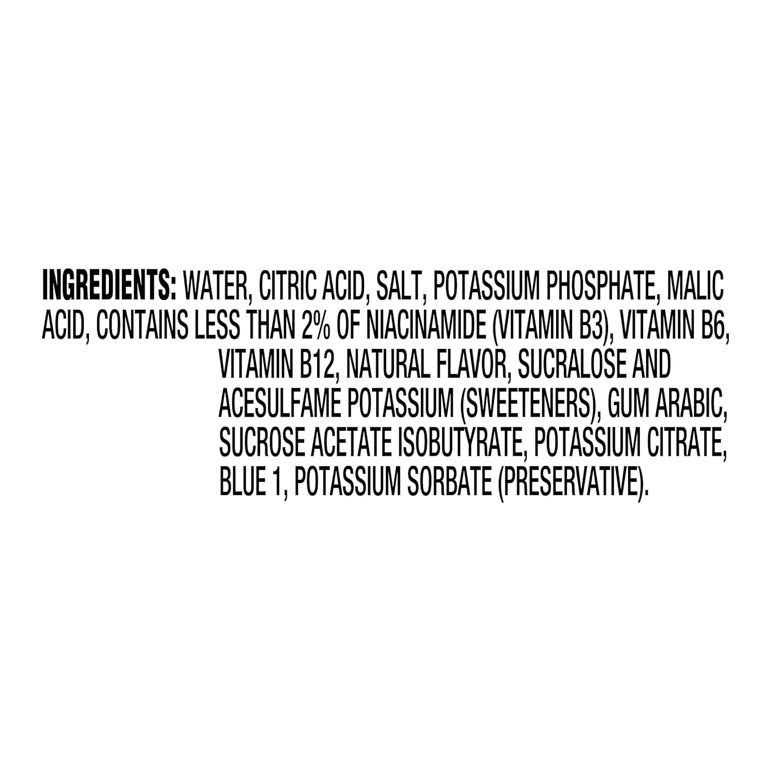 Mio Sport Liquid Water Enhancer, Berry Blast, 1.62 OZ, 8-Pack