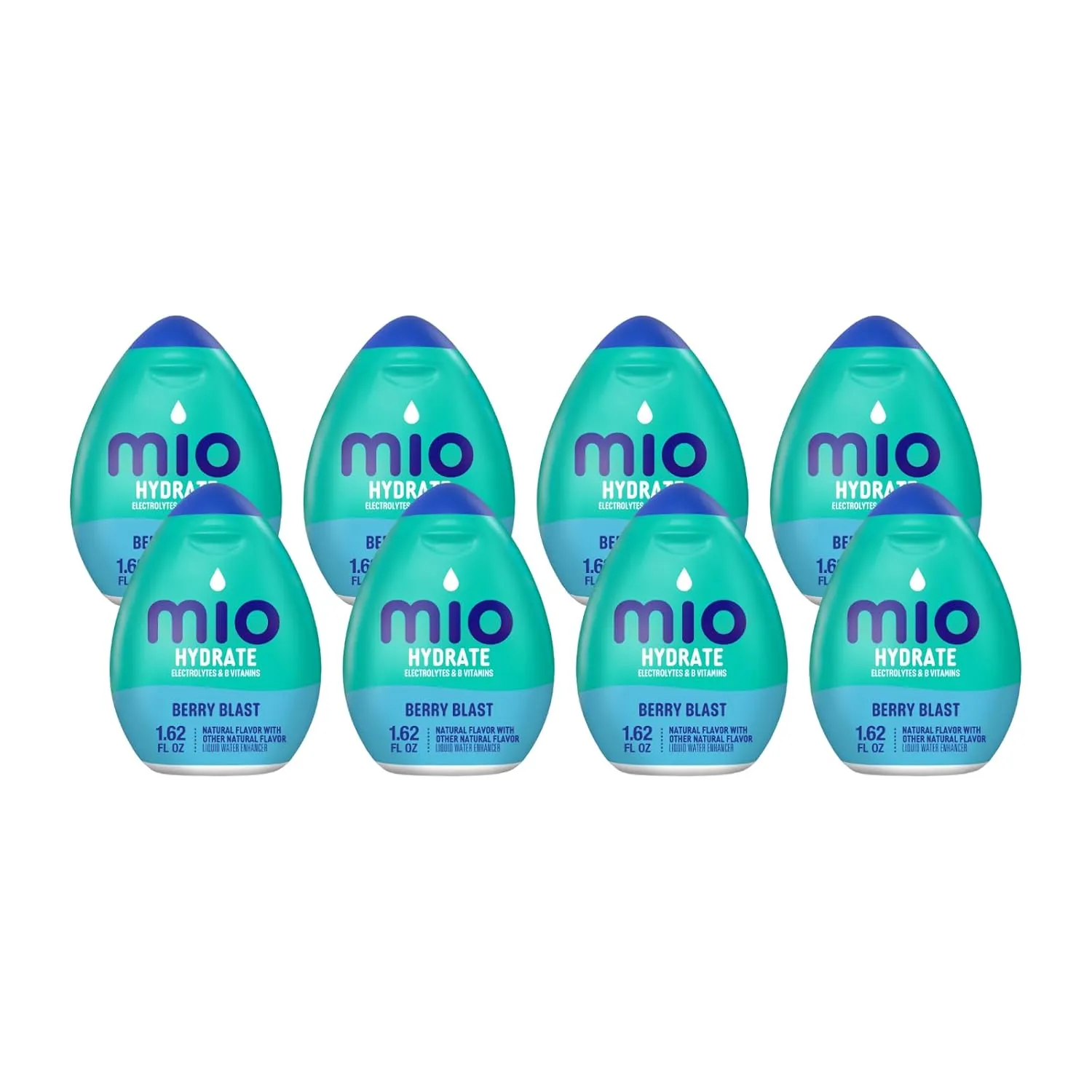 Mio Sport Liquid Water Enhancer, Berry Blast, 1.62 OZ, 8-Pack