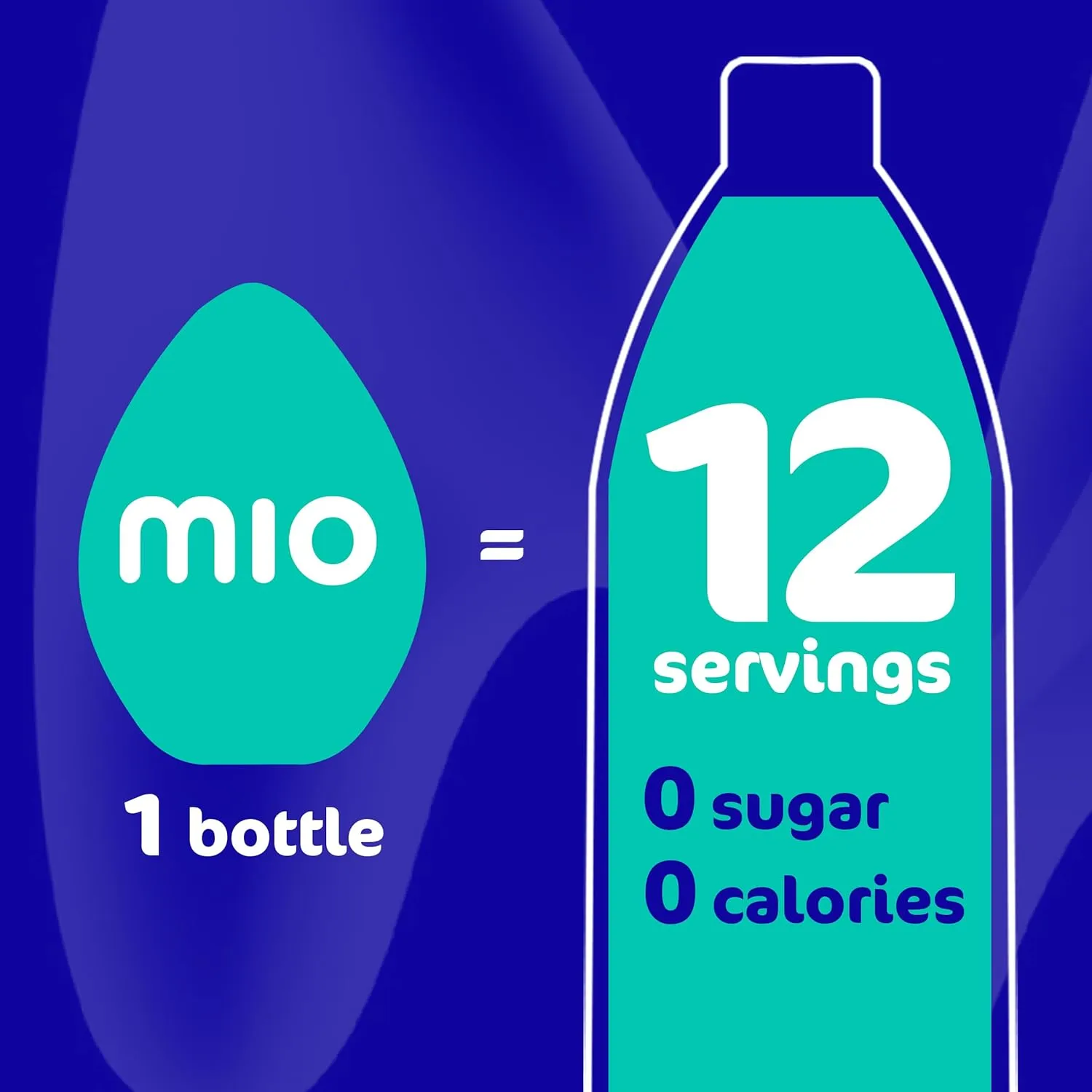Mio Sport Liquid Water Enhancer, Berry Blast, 1.62 OZ, 8-Pack
