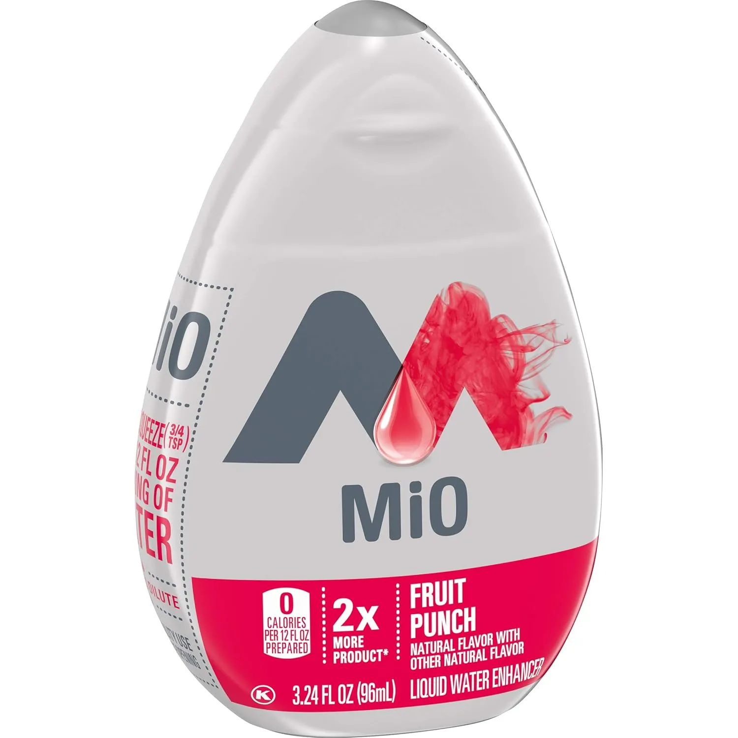 MiO Sugar-Free Fruit Punch Naturally Flavored Liquid Water Enhancer 6 count, 3.24 oz.