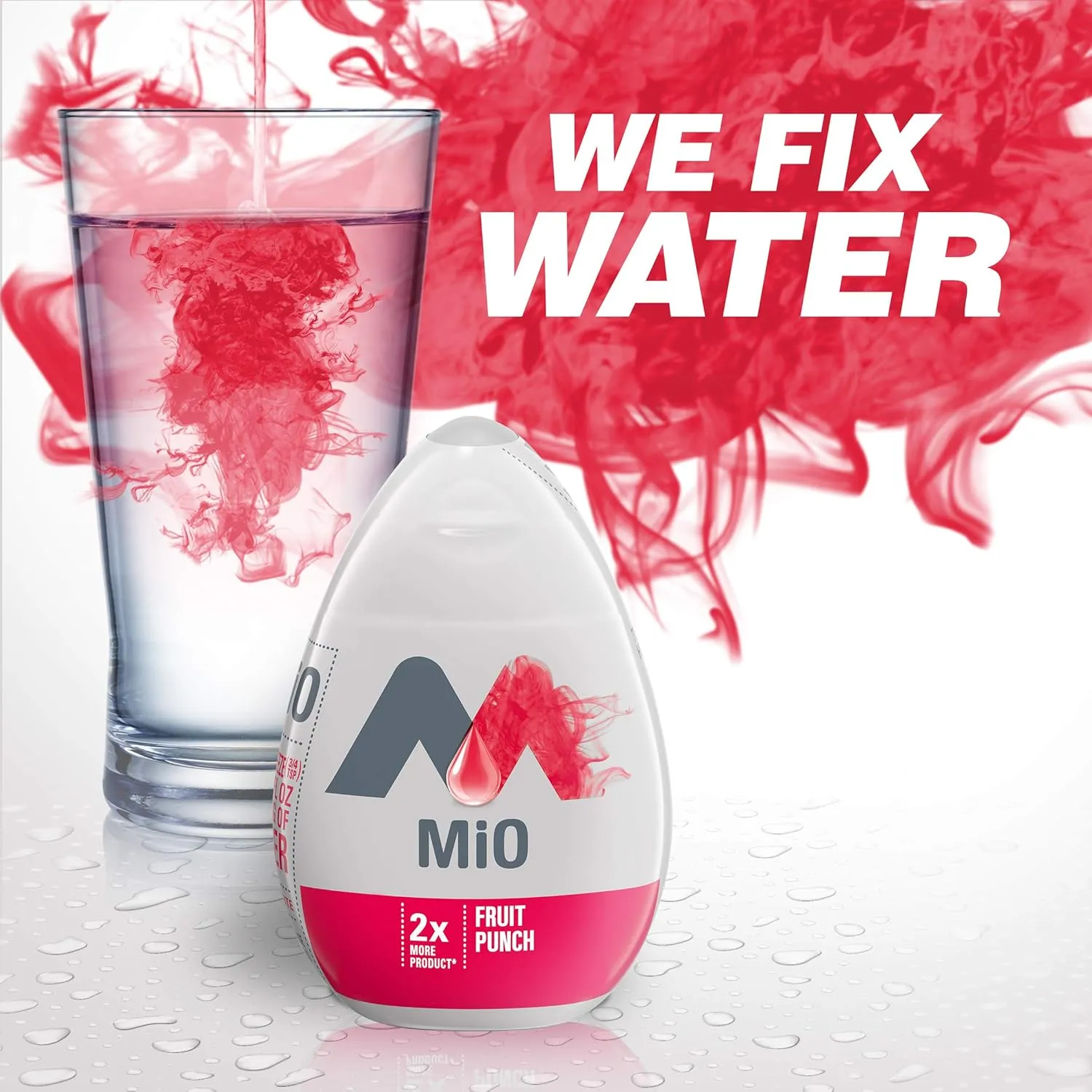 MiO Sugar-Free Fruit Punch Naturally Flavored Liquid Water Enhancer 6 count, 3.24 oz.