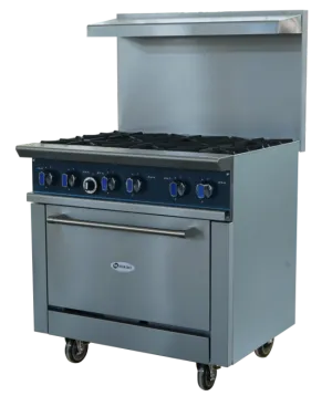 MODULUKS 6 Burner Gas Stove with Gas Oven
