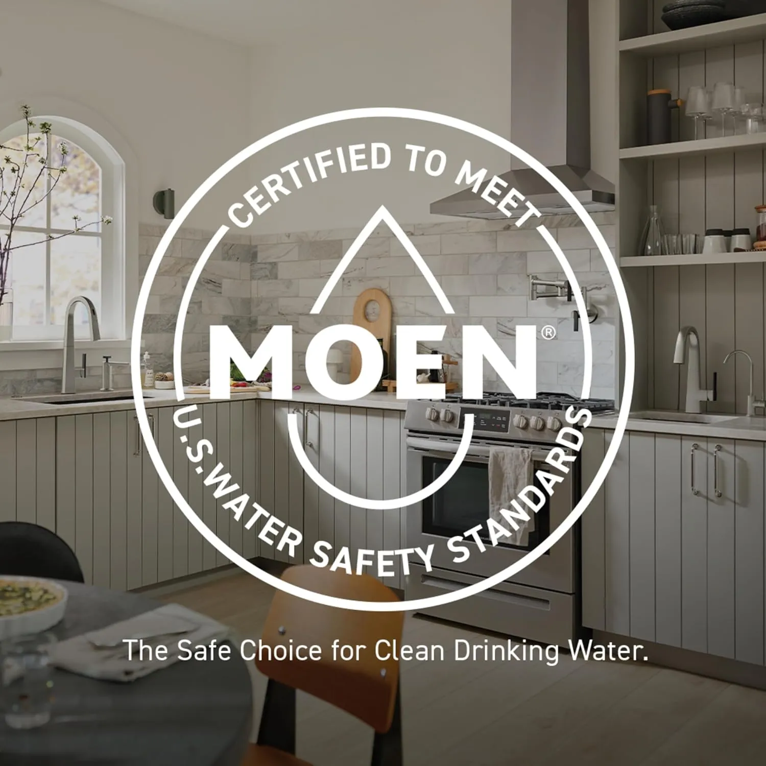 Moen Matte Black Modern Wall Mount Folding Swing Arm Pot Filler, Double Jointed Kitchen Stove Faucet, S665BL