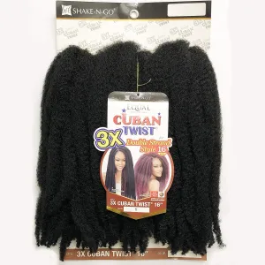 MULTI PACK DEALS! Free Tress Equal Braids Double Strand Style 3X Cuban Twist 16" (1-PACK, 27)