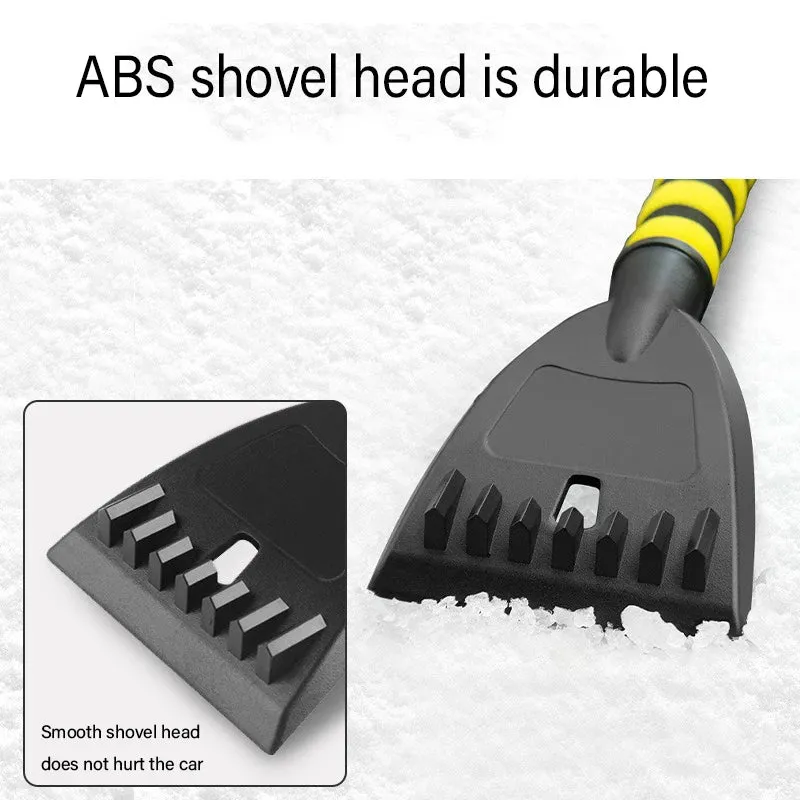 Multi-purpose car cleaning brush Deicing shovel Removable snow shovel brush dust car windshield retractable snow shovel
