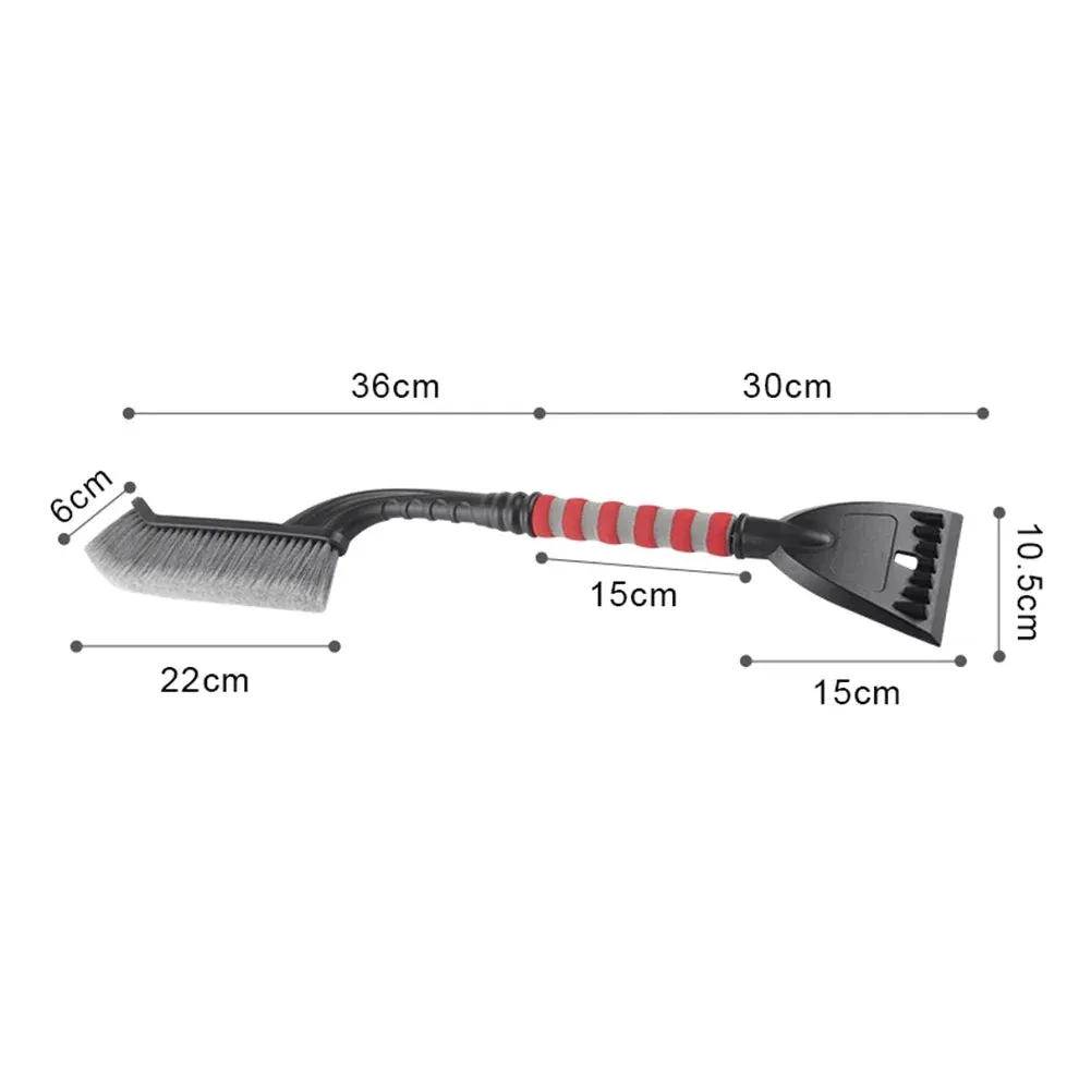 Multi-purpose car cleaning brush Deicing shovel Removable snow shovel brush dust car windshield retractable snow shovel