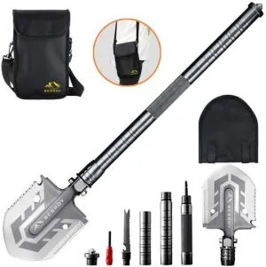 Multi-Purpose Tool 23-in-1 Shovel Giant discount The Folding Great deal Survival Ultimate