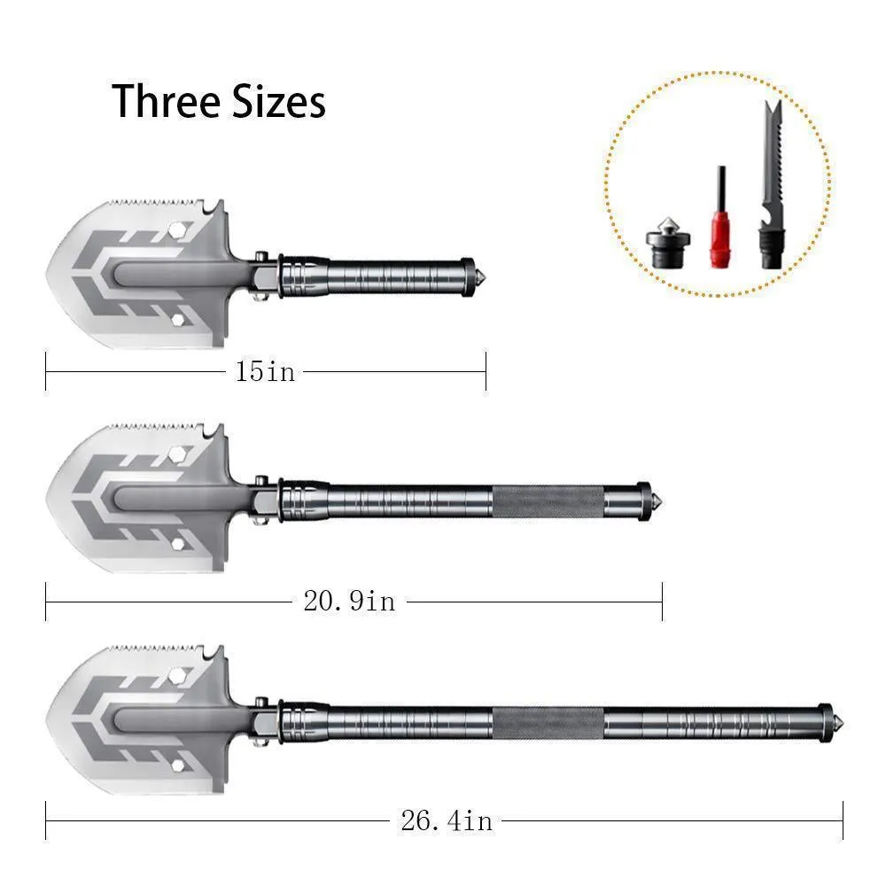 Multi-Purpose Tool 23-in-1 Shovel Giant discount The Folding Great deal Survival Ultimate