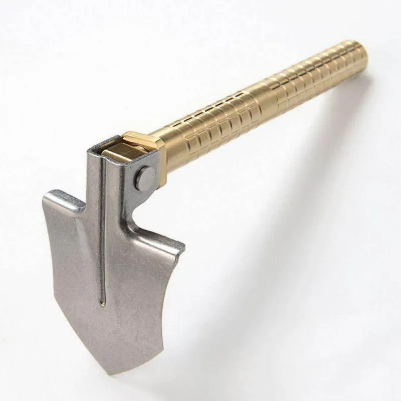Multifunctional Mini Camping Shovel - 3-in-1 Tool for Outdoor Use