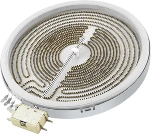NE63T8111SS/AA Dual Surface Heating Element fit for Samsung Electric Glass Top Range Stove Burner Parts Replacement NE63T8111SG NE59T4311SS NE59M4320S NE59J3420SS DG47-00063A MEE62385201 10in LUXRILIX