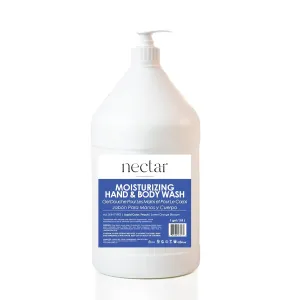 Nectar Hand Soap and Body Wash | 1 Gallon, 3.8L | Sweet Orange Blossom Refill Bottle With Pump, Hotel Amenities, Airbnb Rentals, Suitable for All Skin Types - 1 Gallon Pack