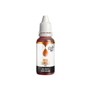 Neon Sunset - Over the Top - Gel Food Cake Colour 25g