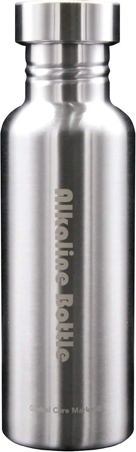 New Alkaline Water Bottle | Big Nano Energy Water Flask Stainless Steel Water Filter Bottle to Naturally Enhance Drinking Water