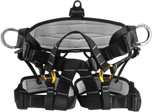 NewDoar Climbing Harness, Mountaineering Rock Climbing Harness, Half Body Harness for Rappelling Fire Rescuing Tree Climbing