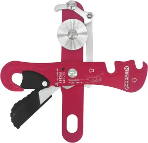 NewDoar Climbing Stop Descender Rappelling Belay for Ropes 10-12mm The Novices for Rescue & Arborist CE Certification