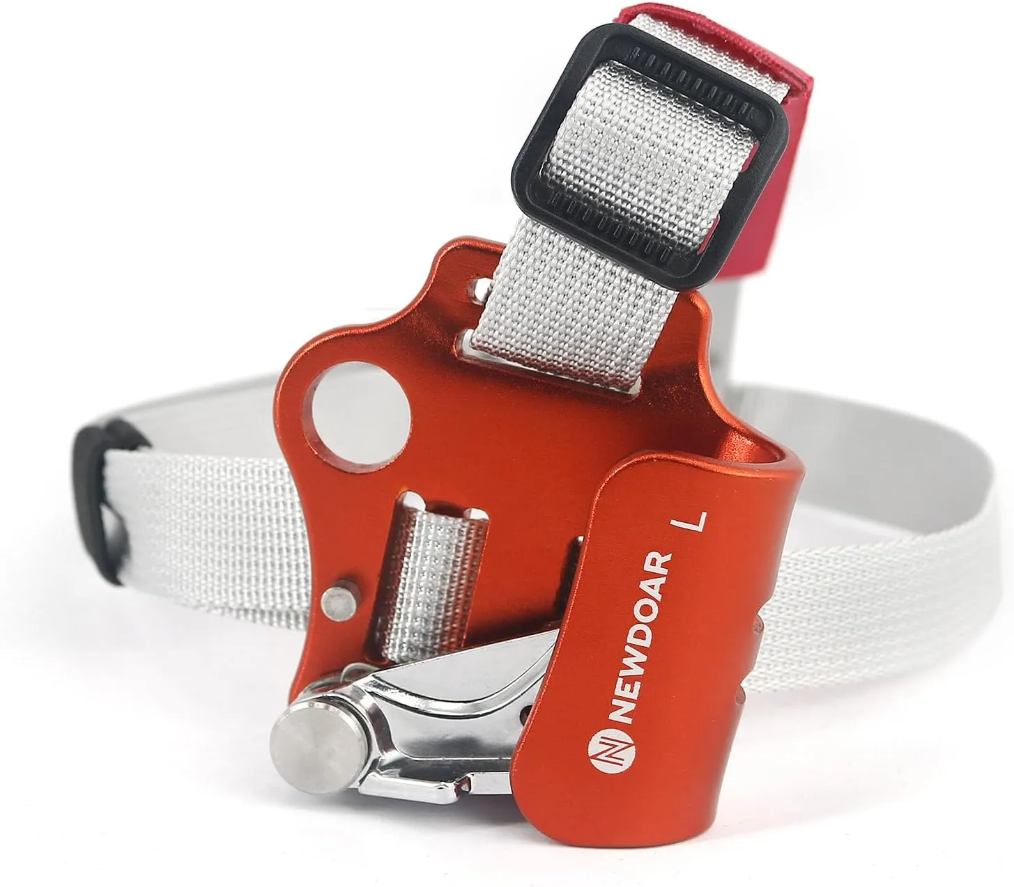 NewDoar UIAA & CE Certified Hand Ascender Rock Climbing Tree Arborist Rappelling Gear Equipment Rope Clamp for 8~13MM Rope