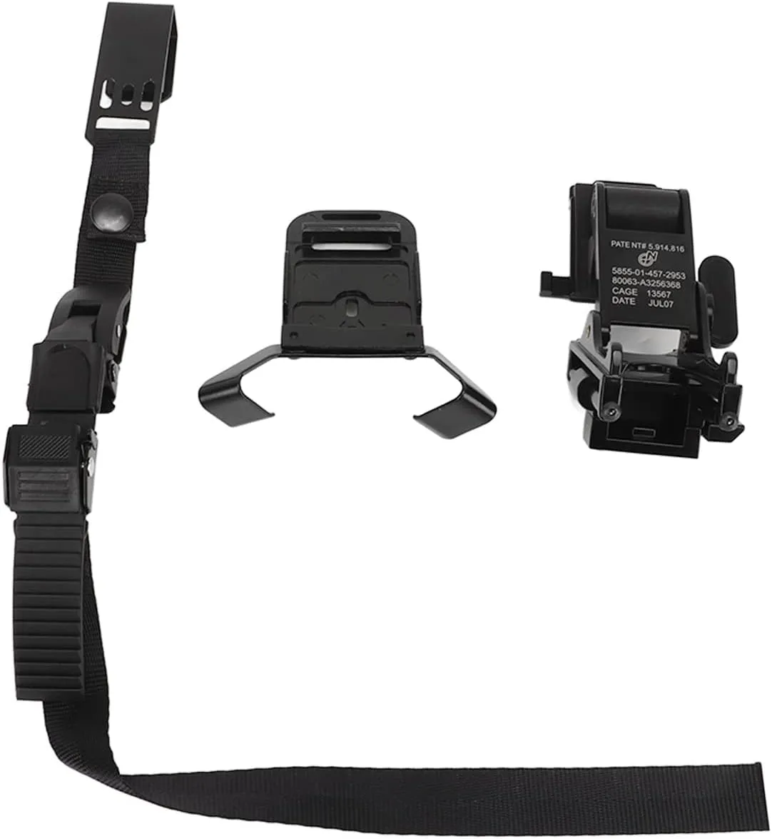 Night Vision Goggles Helmet Mount, NVG Helmet Mount Solid Ergonomic Durable for Desert Use (M88 Bracket   Pull Rope   Tipper)