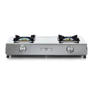 NJ NGB-200 Portable Outdoor 70 cm Gas Stove 2 Burners WOK Camping LPG Cooker
