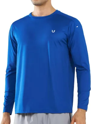 NORTHYARD Men's UPF 50  Sun Protection Shirts Long Sleeve Quick Dry Lightweight Shirt Fishing Hiking Rash Guard UV SPF