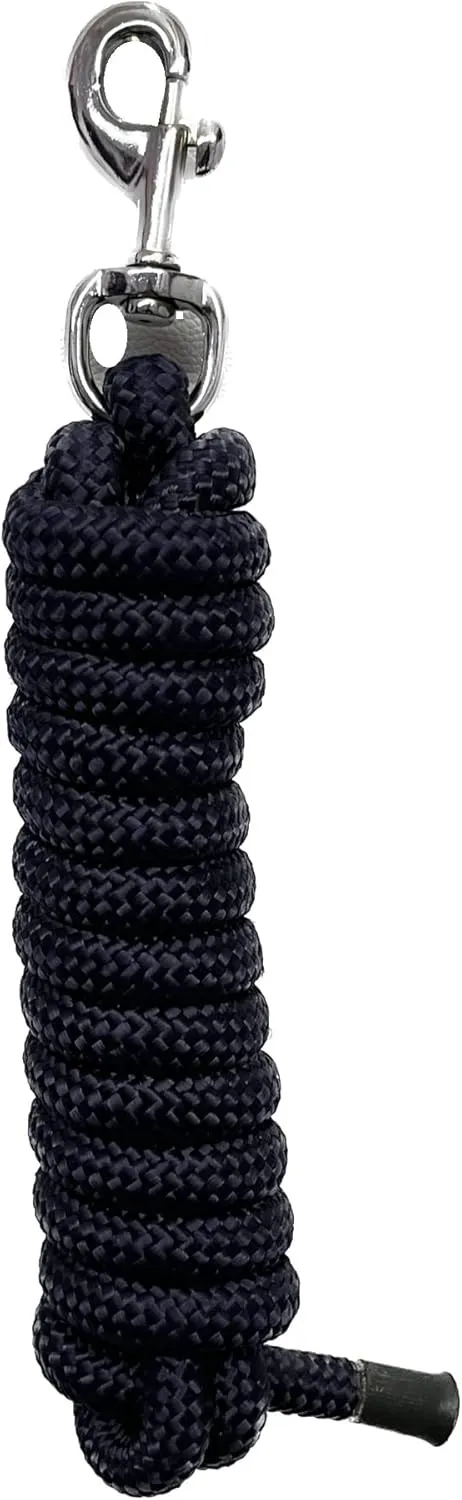 Nylon Braided 8" ft Long Lead Rope in Pink Color