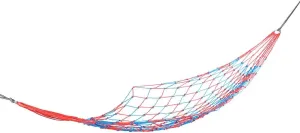 Nylon Mesh Hammock, Sturdy and Breathable Material, Supports Up to 352.7lbs, Lightweight and Portable, for Camping, Outdoor, and Beach Lovers