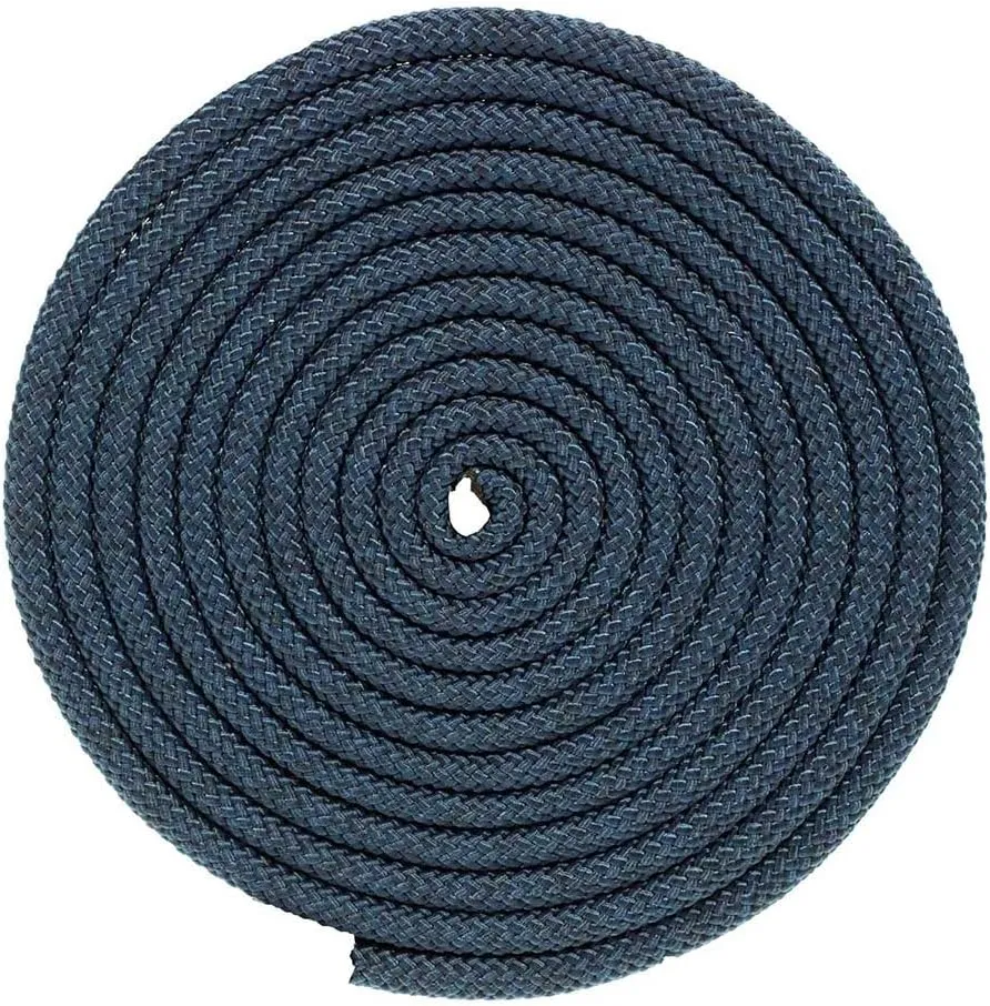 Nylon Utility Rope with Polypro Sheath (Navy Blue, 3/8 Inch, 100 Feet)