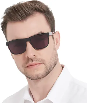 OCCI CHIARI Large Reading Sunglasses for Men Vintage Sun Readers Full Lens Reader 1.0 1.25 1.5 1.75 2.0 2.25 2.5 2.75 3.0 3.5