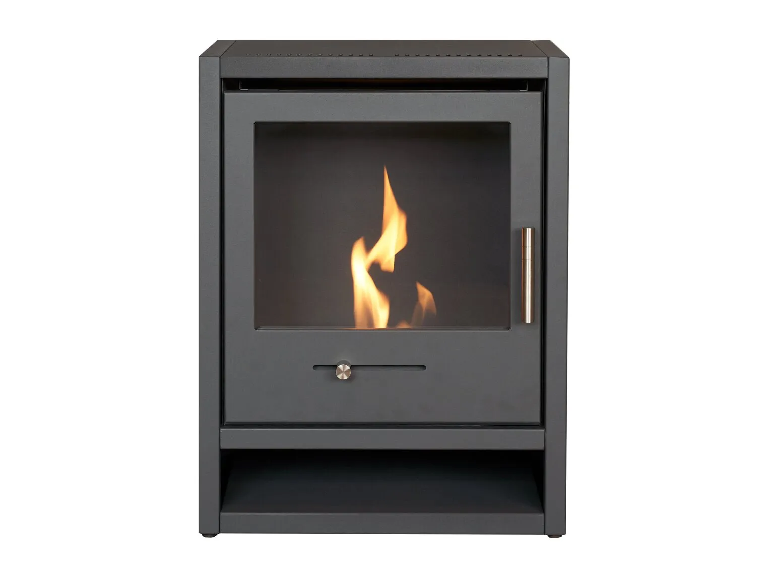 OKO S3 Bio Ethanol Stove in Charcoal Grey 3kW