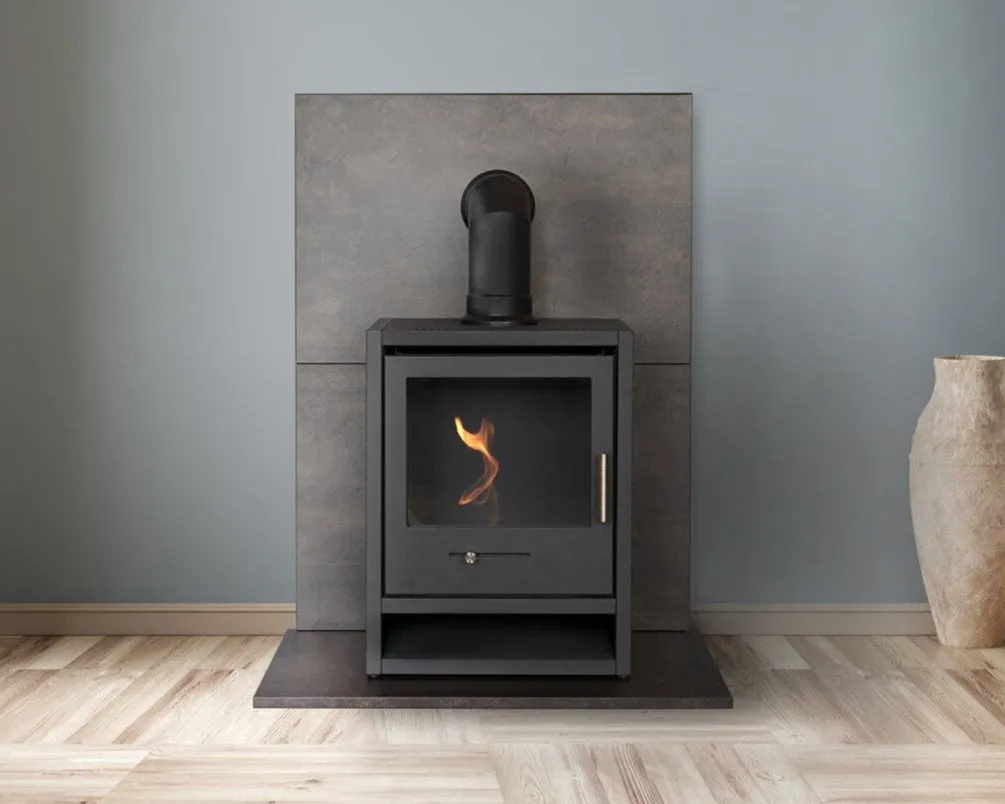 OKO S3 Bio Ethanol Stove in Charcoal Grey 3kW