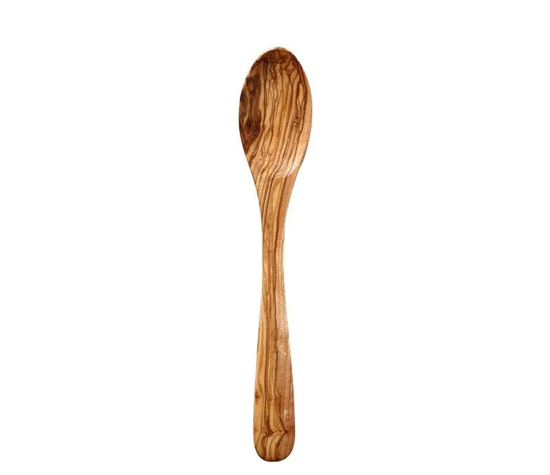 Olive Wood Spatula Long Handle Wooden Spoon Soup Spoon Solid Wood Non-Stick Pan Guard Spatula Household Cooking Spatula