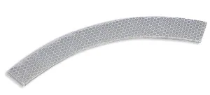 ORAFOL REFLECTIVE S/A HELMET STICKERS - CURVED CHANELLISER