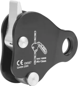 Outdoor Rock Climbing Rope Grab Climbing Ascender Fall Protection Belay Device Climbing Rope Grab