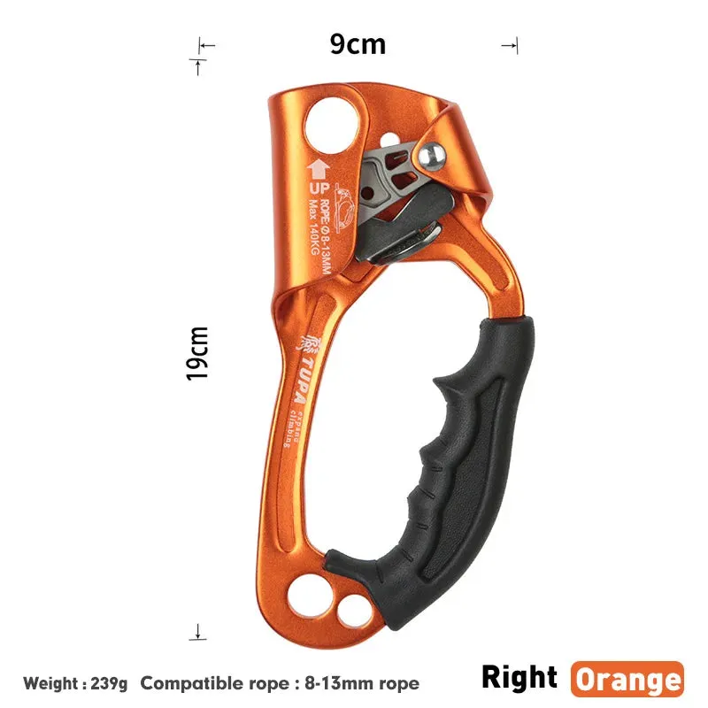 Outdoor Rock Climbing SRT Hand Ascender Device
