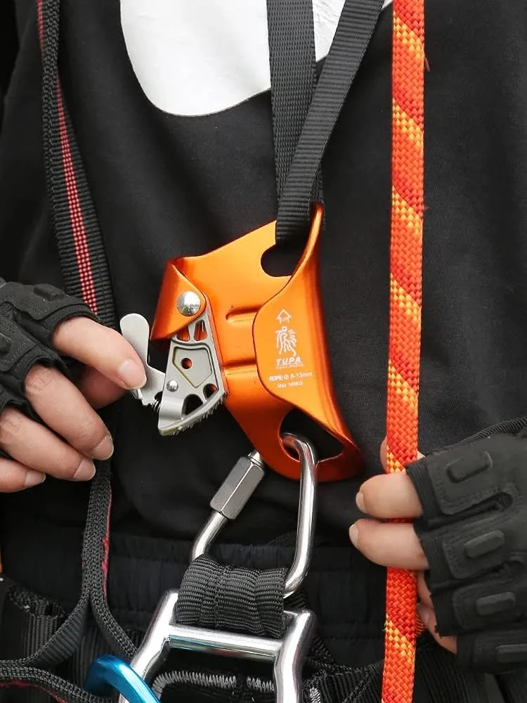 Outdoor Rock Climbing SRT Professional Chest Ascender Device Mountaineer Chest Ascender Climbing Rope Tools