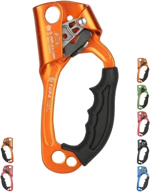 Outdoor Rock Climbing SRT Professional Hand Ascender Device Mountaineer Handle Ascender Left Hand Right Hand Climbing Rope Tools