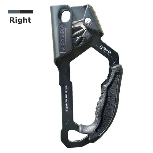 Outdoor Rock Hand Ascender - 8-12mm Rope Access for Climbing, Rescue, and Caving