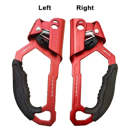 Outdoor Rock Hand Ascender - 8-12mm Rope Access for Climbing, Rescue, and Caving