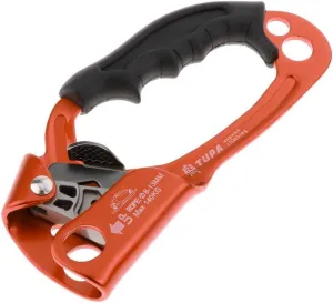 Outdoor Sports Rock Climbing Hand Ascender Device Riser, Orange Right Hand, 22x8.6cm