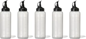 OXO Good Grips Chef's Squeeze Bottle Medium - 5 Pack
